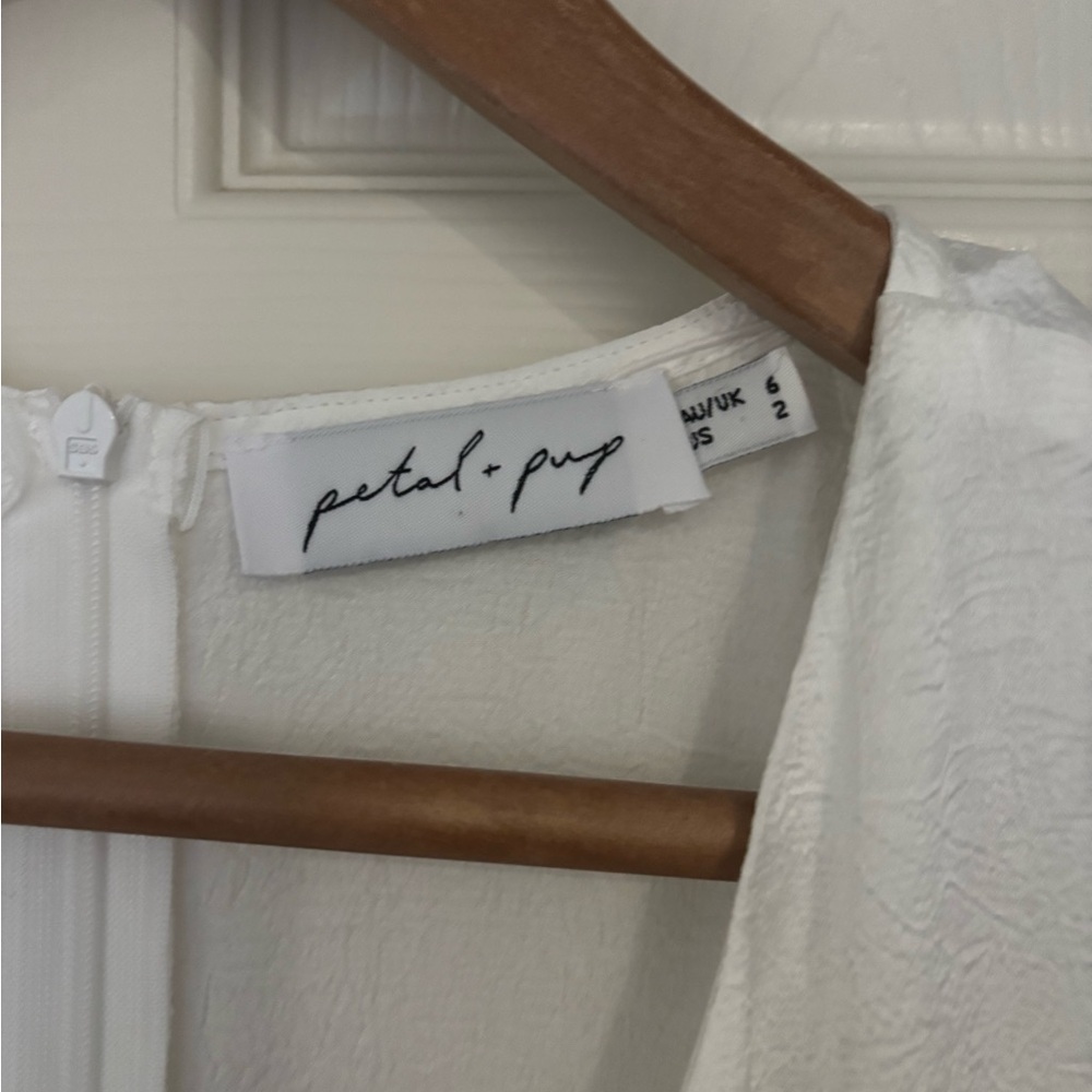 Petal + Pup white dress NWOT - Picture 4 of 10